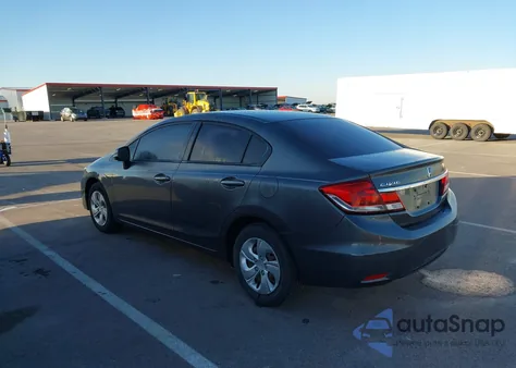 2013 Honda Civic Lx from USA, damaged, VIN 2HGFB2F55DH509085